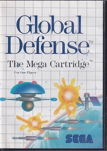 Global Defense - Sega Master System - i Cover (A Grade) (Genbrug)